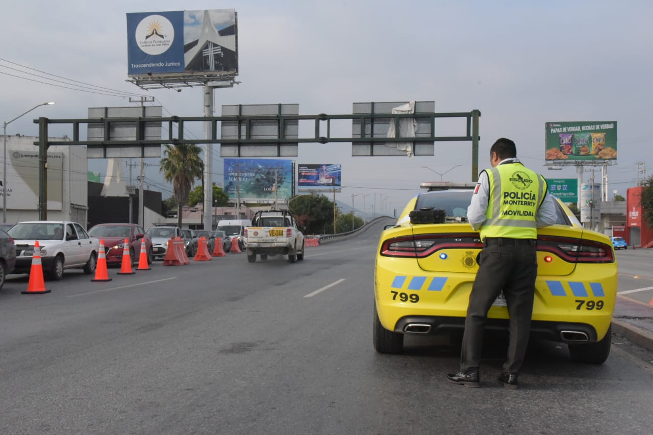 Arranca circulación de carril de contraflujo en Morones