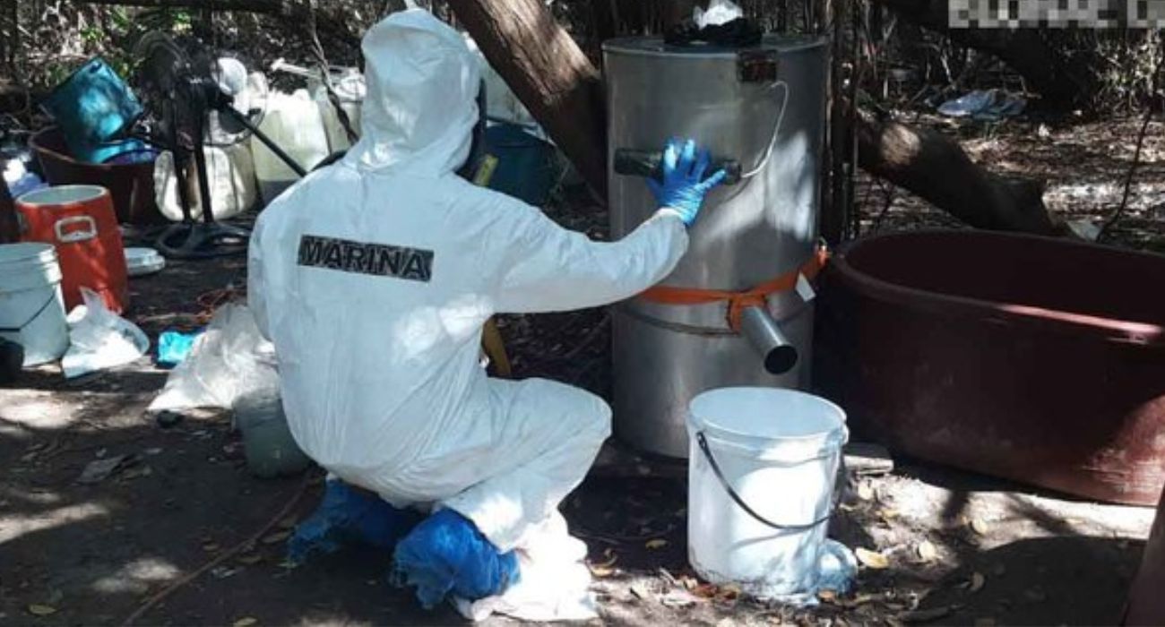 Aseguran laboratorios y 4,9 toneladas de droga en Culiacán