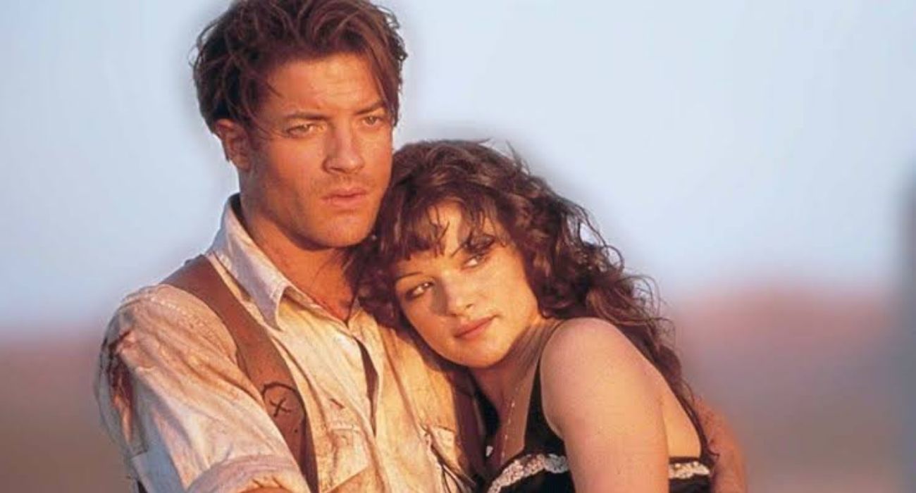 Brendan Fraser y Rachel Weisz