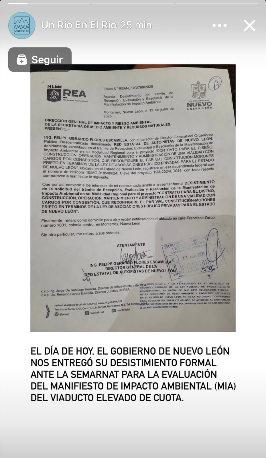 Cancelaría NL proyecto de viaducto elevado en Morones Prieto