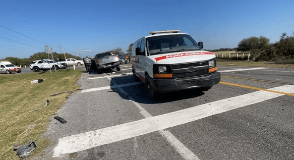Choque deja cinco lesionados sobre carretera Victoria-Matamoros.png