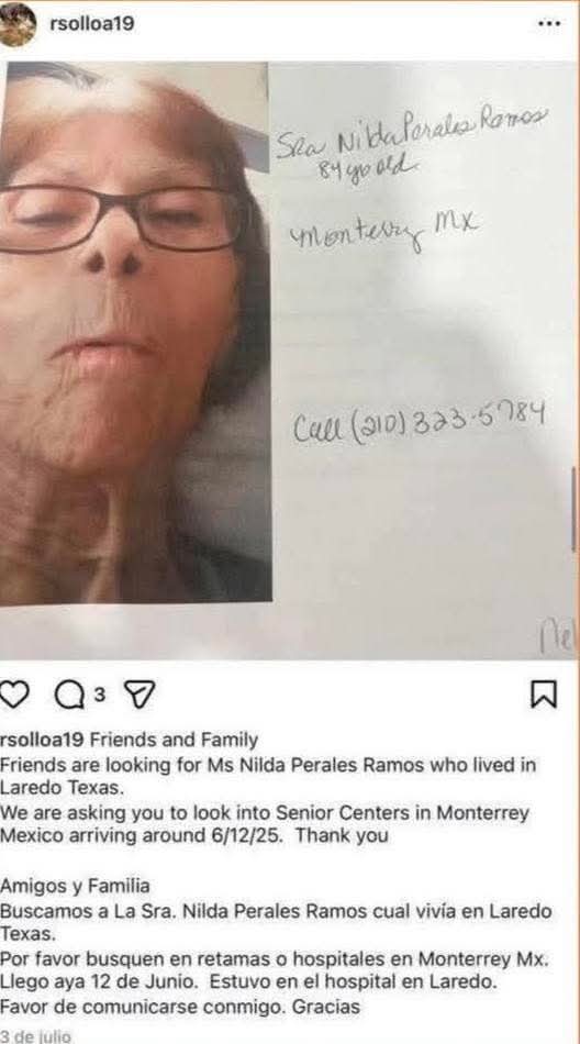 Caso Nilda Perales mujer abandonada en Playa Bagdad.jpg