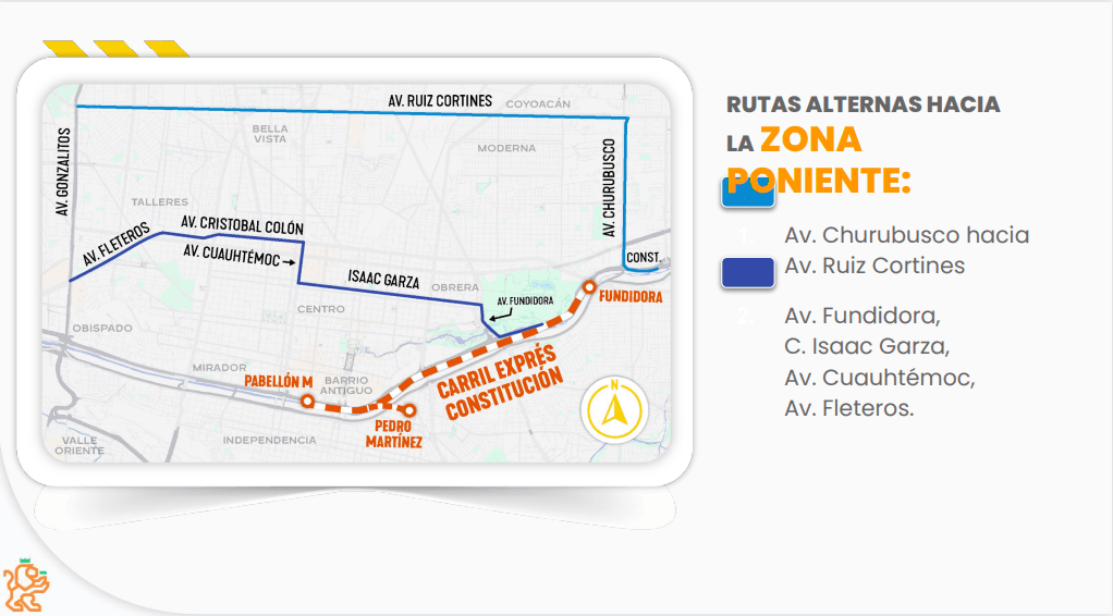 Cierre temporal en exprés de Constitución por obras del Metro