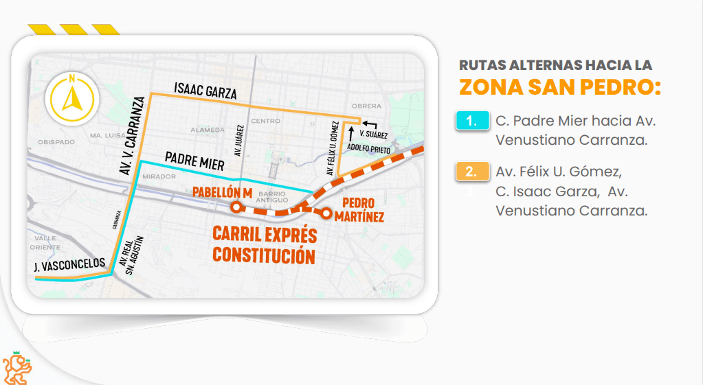 Cierre temporal en exprés de Constitución por obras del Metro