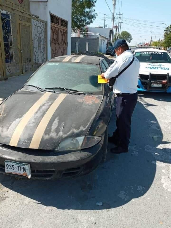 Comenzará Seguridad Pública a retirar autos ‘chatarra’ en Reynosa