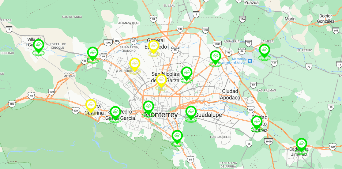 Continuaran las lluvias este fin de semana en Monterrey