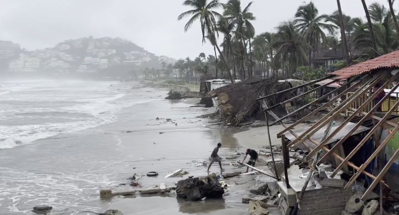 Deja Dalila  daños en infraestructura en su paso por Acapulco