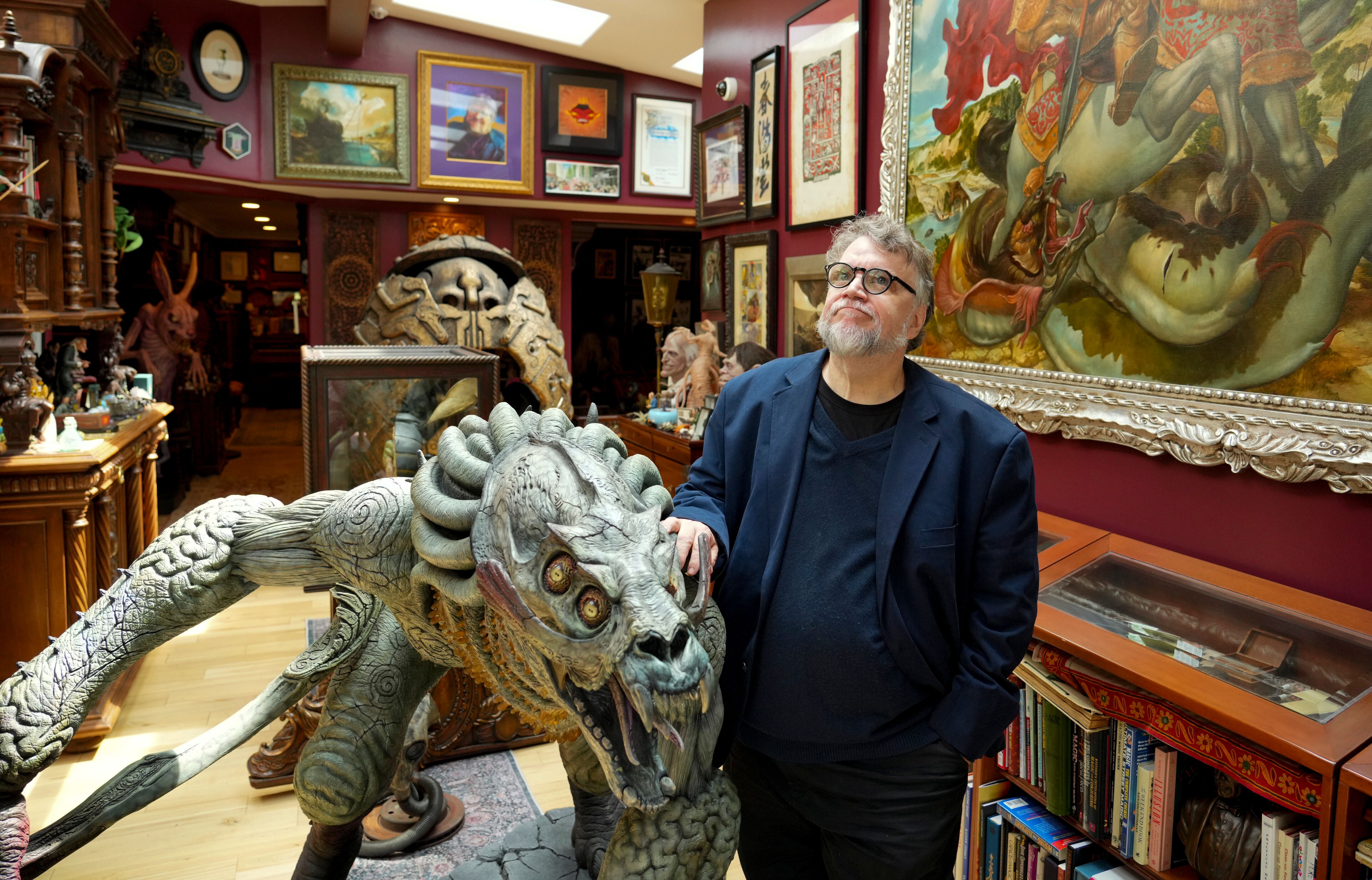 Del Toro casi pierde su colección de cine en un incendio