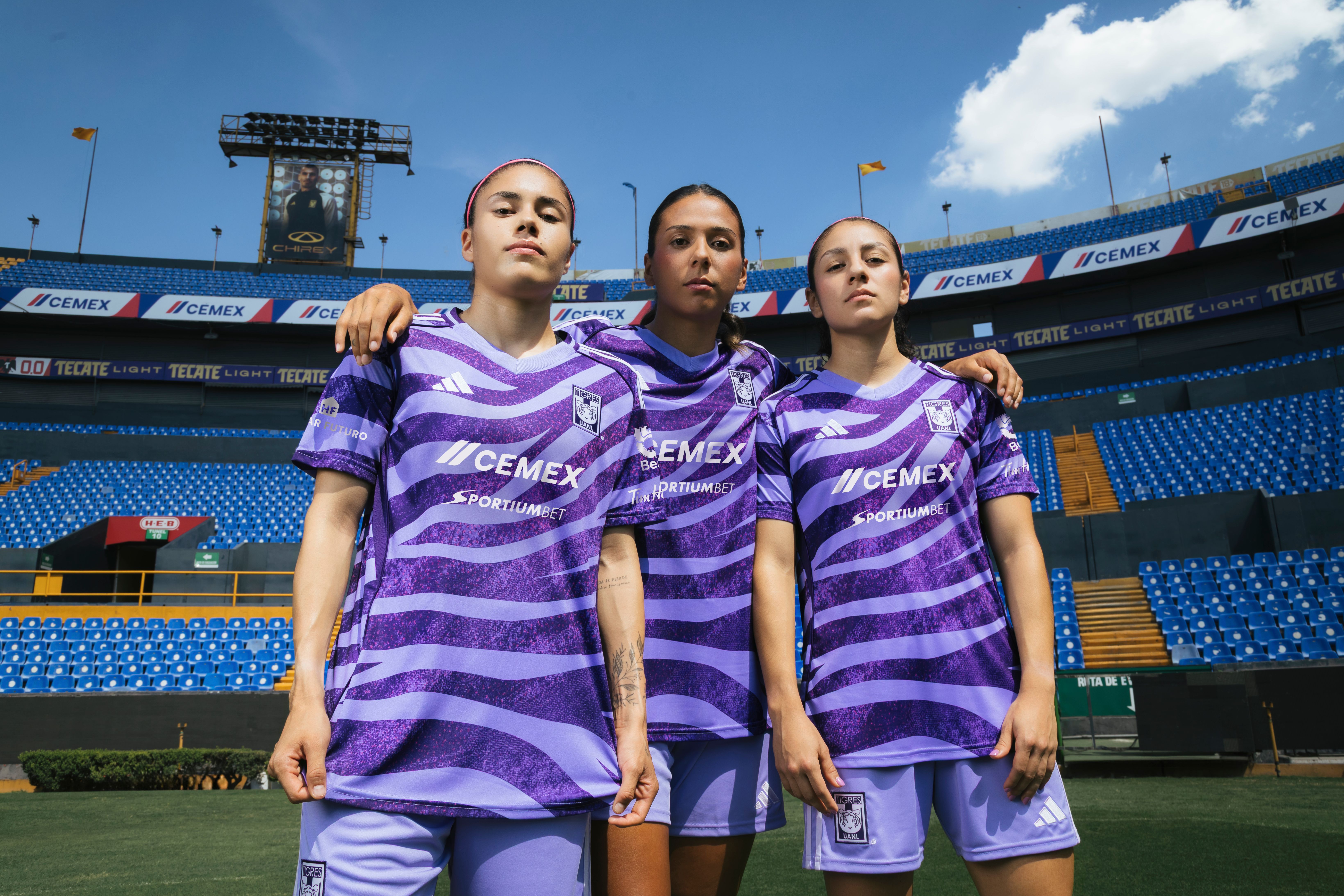 Estrena Tigres Femenil jersey 