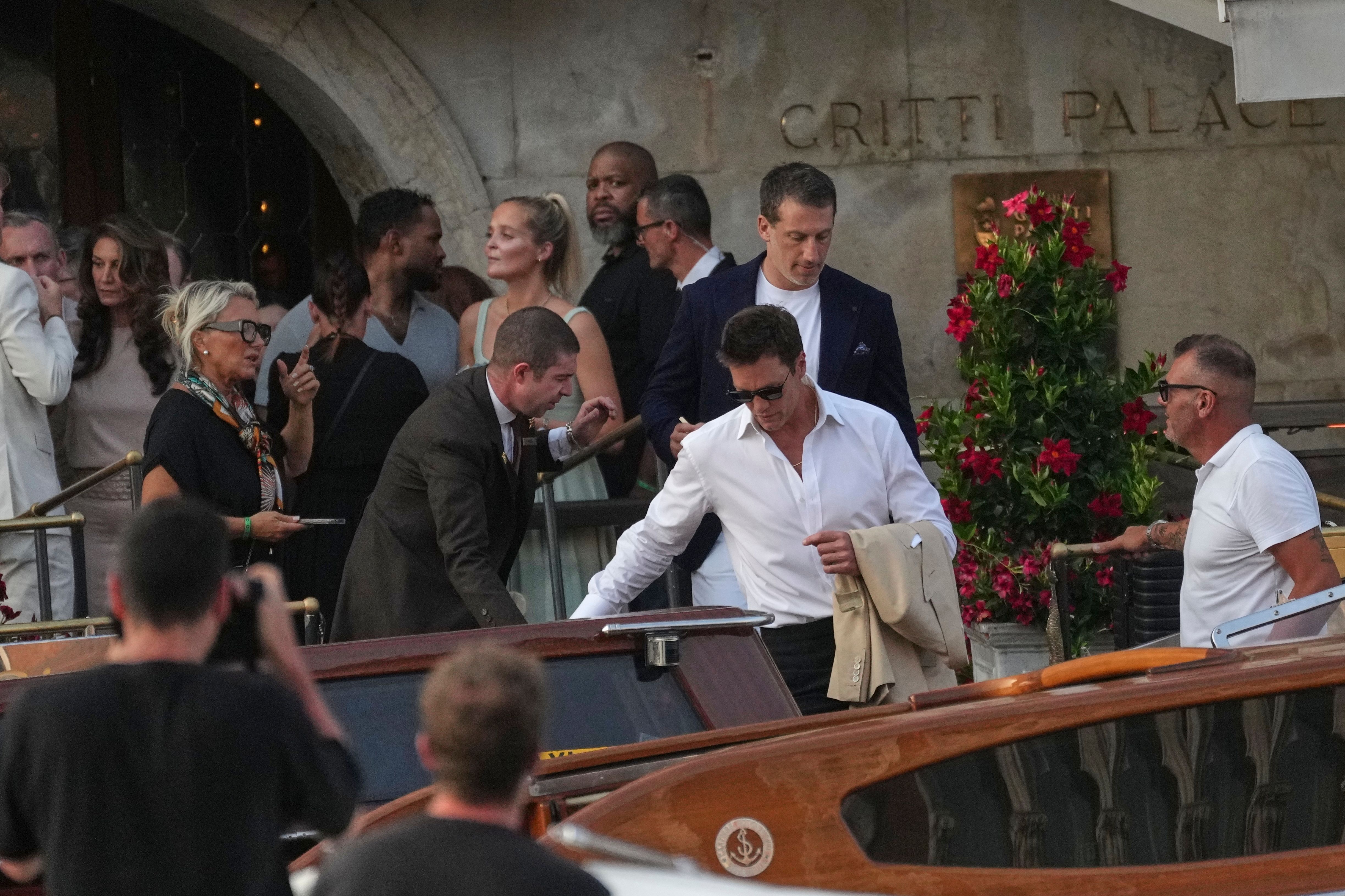 Famosos asisten a boda de Jeff Bezos y Lauren Sanchez en Venencia