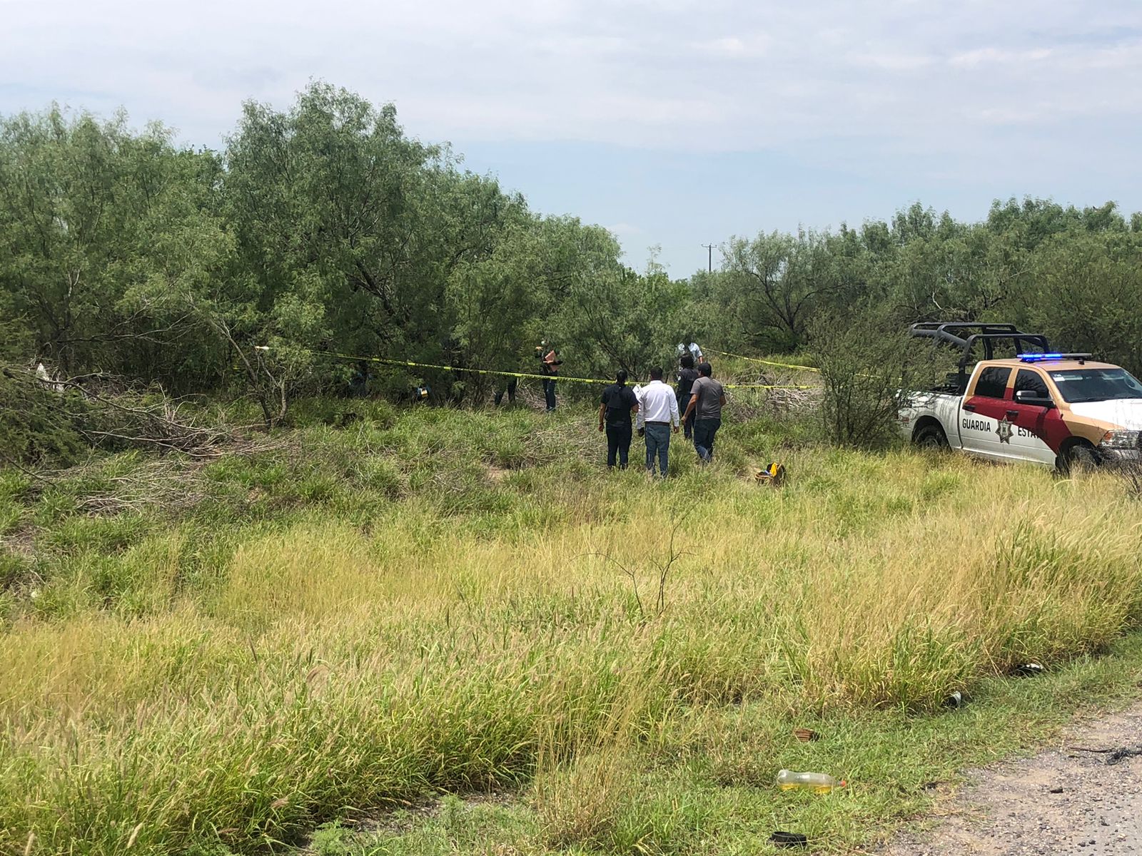 Hallan cuerpo sin vida de una mujer en carretera Monterrey-Reynosa