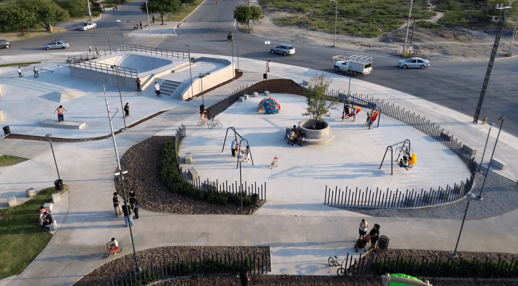 Inauguran parque recreativo en Salinas Victoria