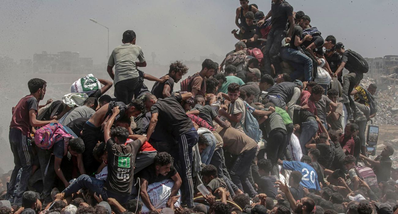 Israel bloquea 22 mil camiones de ayuda esperando entrar en Gaza