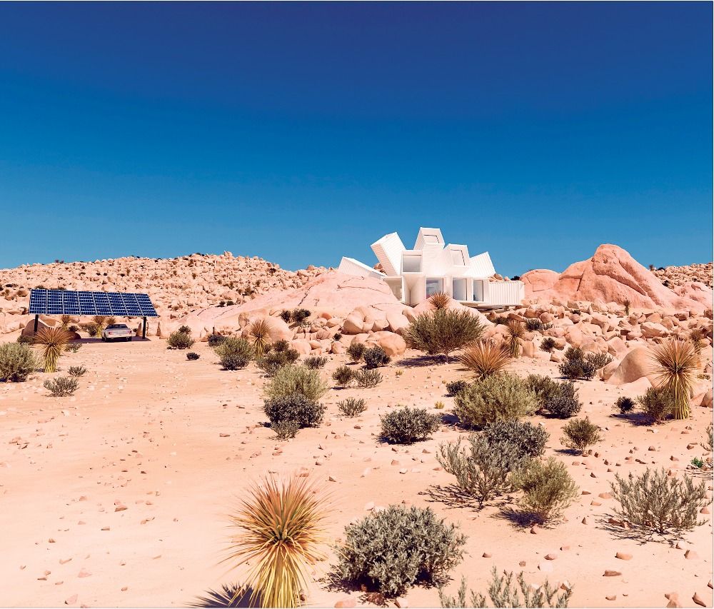 La Starburst House como si fuera ¡de ciencia ficción!