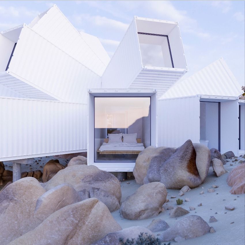 La Starburst House como si fuera ¡de ciencia ficción!