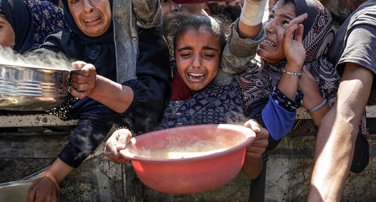 La cifra de niños muertos por desnutrición se eleva a 100 en Gaza