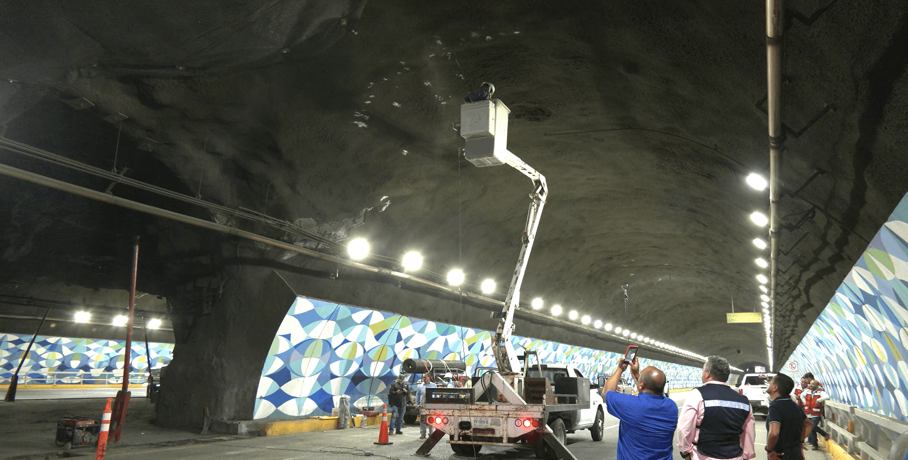 Liberan vialidad en Túnel Loma Larga; harán estudio técnico