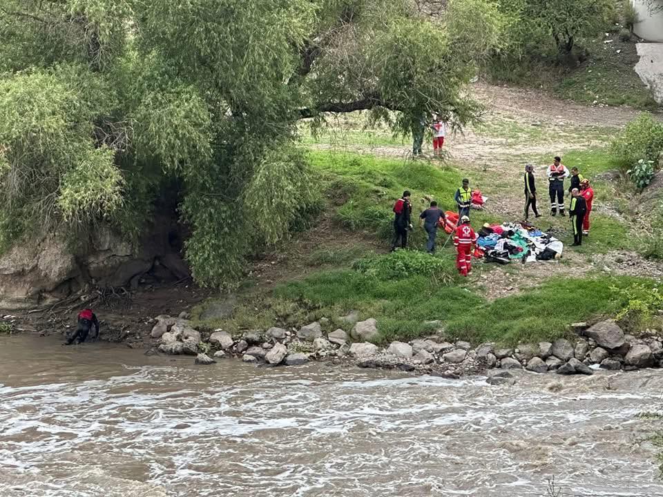 Localizan cuerpo de la menor que cayó al río Lerma en Guanajuato