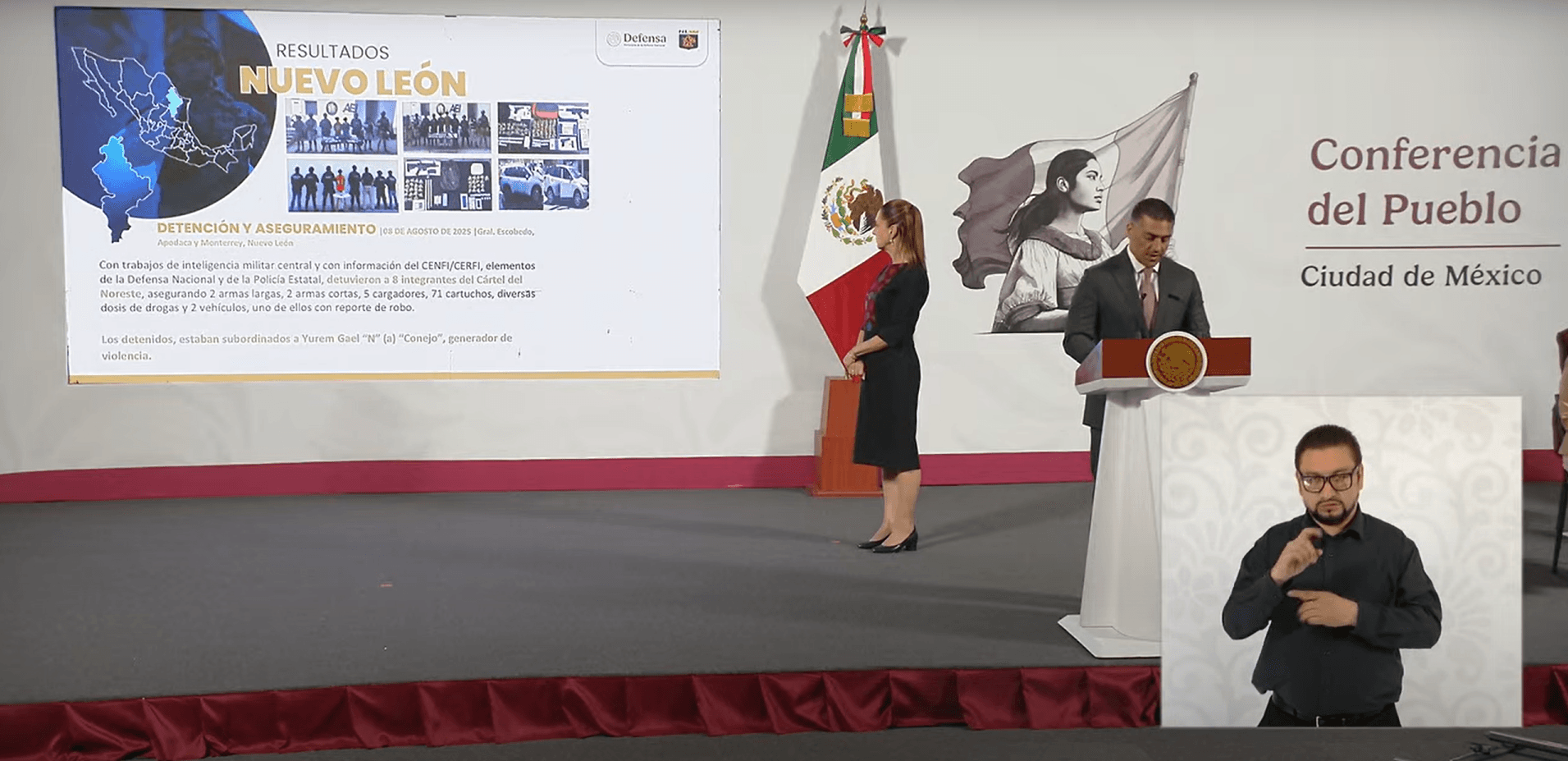 Más de 30mil detenidos por Estrategia Nacional: Harfuch