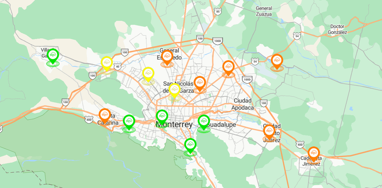 Monitoreo ambiental 8am 13 dic 2025