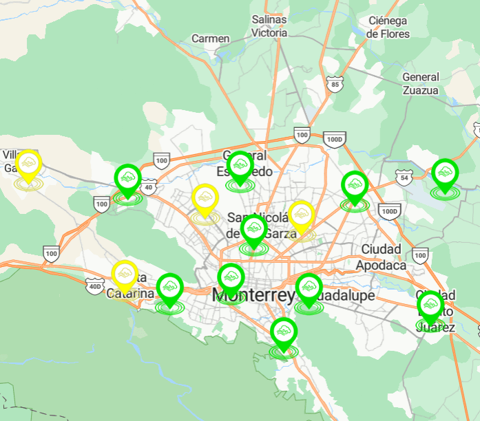 Monitoreo ambiental 9am 23 nov 2025