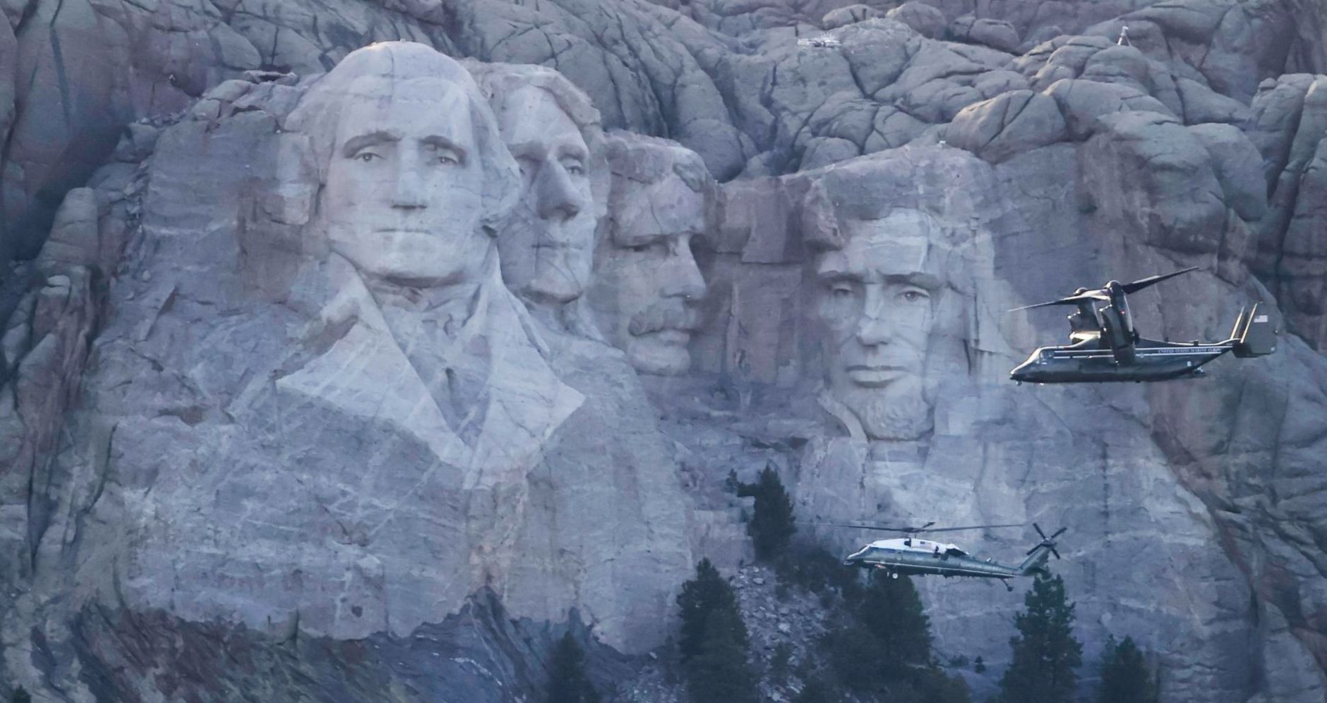 Monte Rushmore archivo