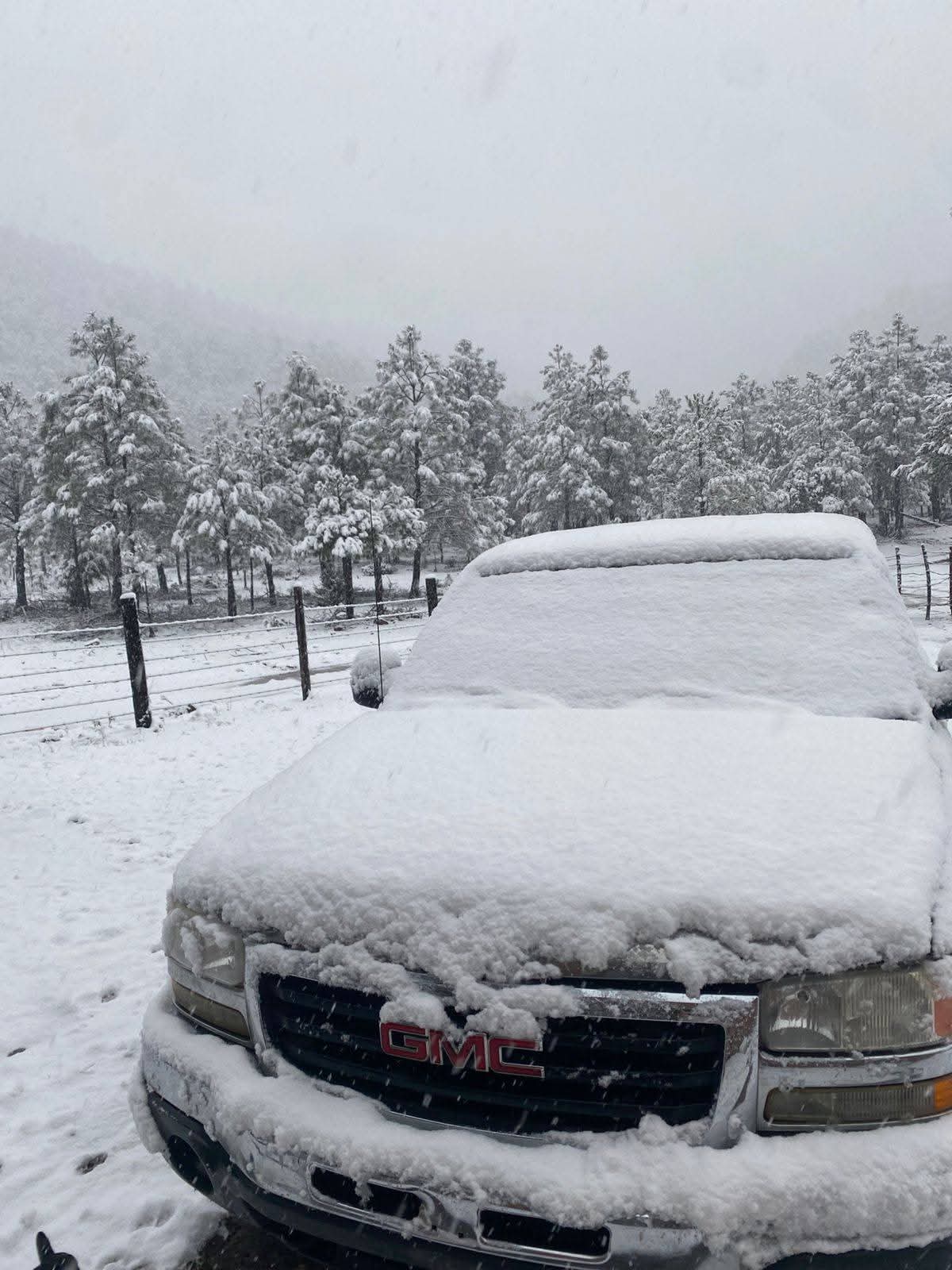 Nieve frio Chihuahua