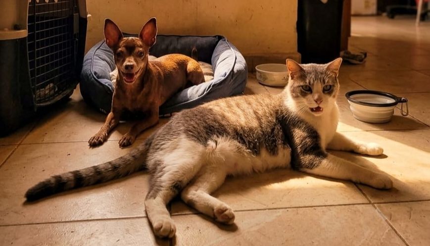 Perro y gato