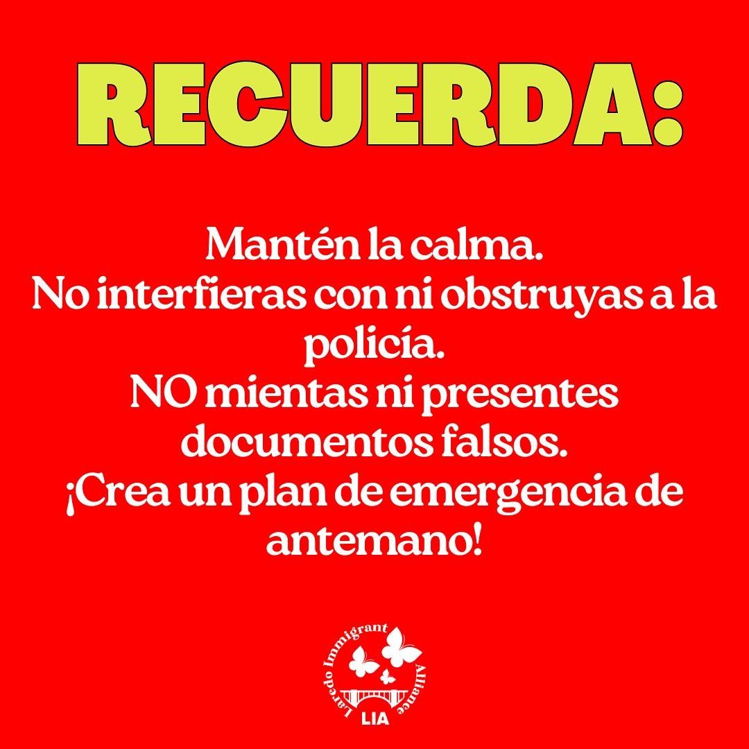 Pide Alianza Inmigrante de Laredo reportar redadas migratorias