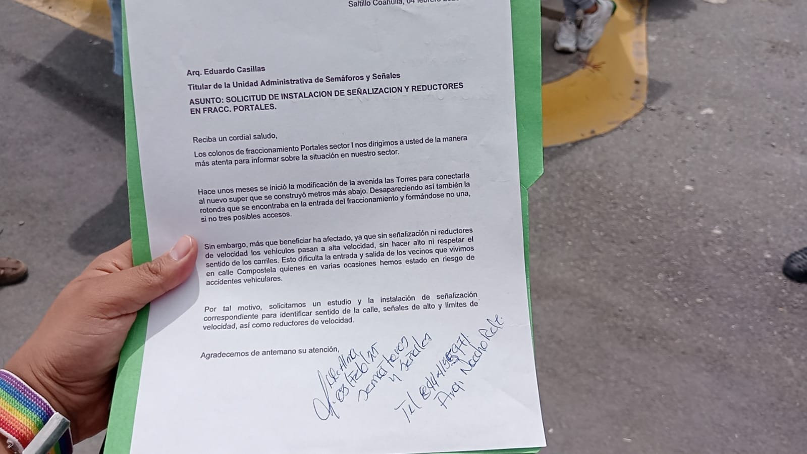 Piden iluminación y señalización para prevenir accidentes