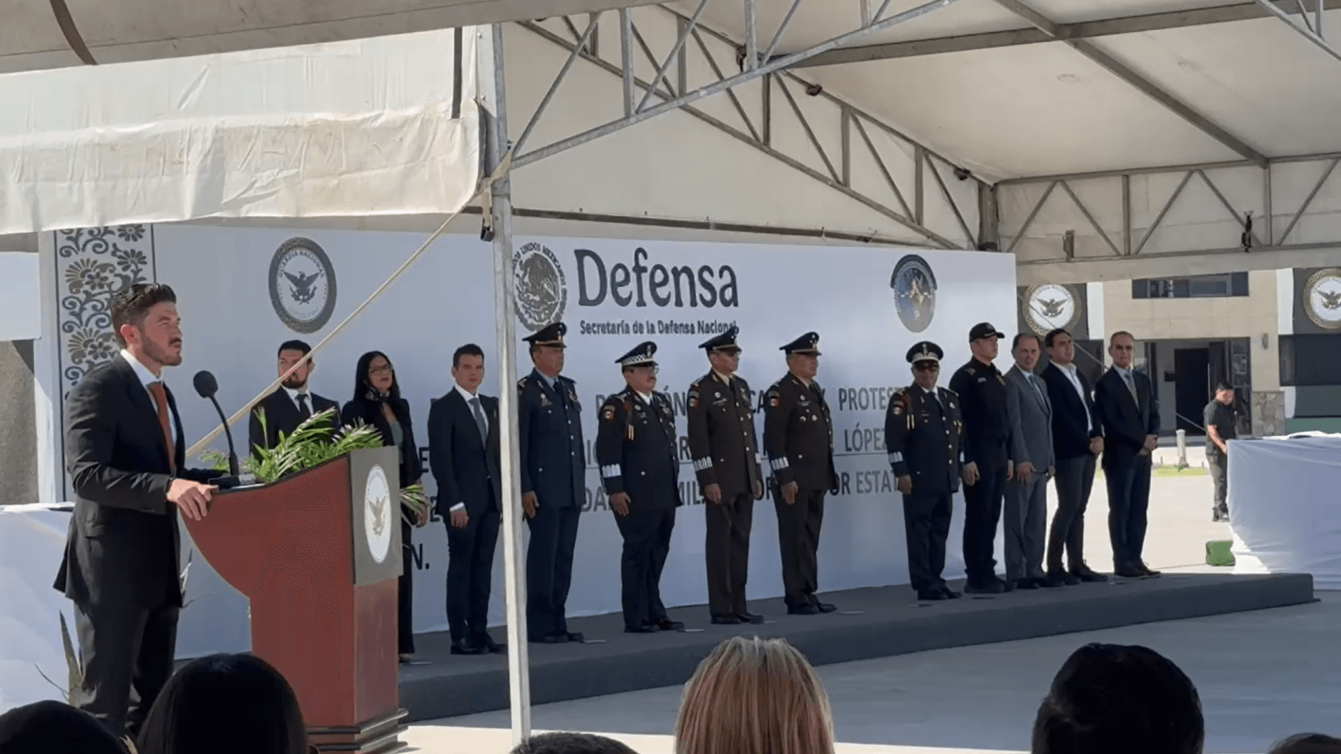 Realizan cambio de mando en la Guardia Nacional