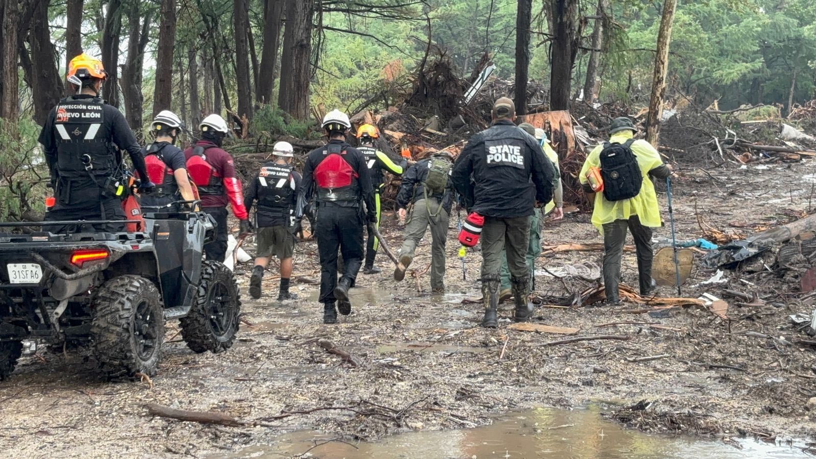 Reanuda Protección Civil labores de búsqueda en Texas