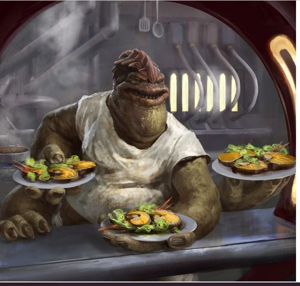 Recetas de una galaxia muy lejana; un banquete galáctico