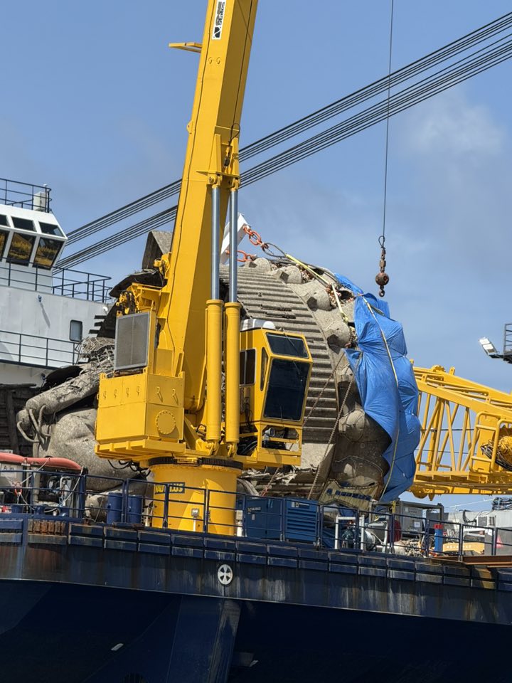 Reportan extracción de fragmentos de SpaceX cerca de Playa Bagdad