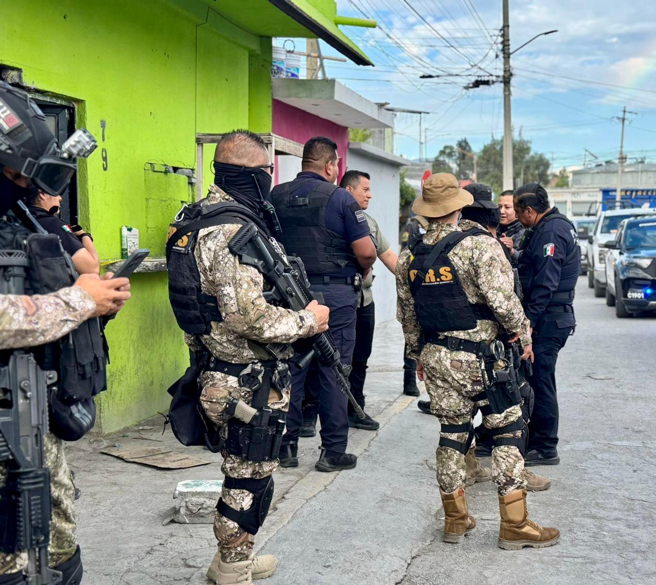 Revientan ocho 'tienditas' de venta de droga en Ramos Arizpe