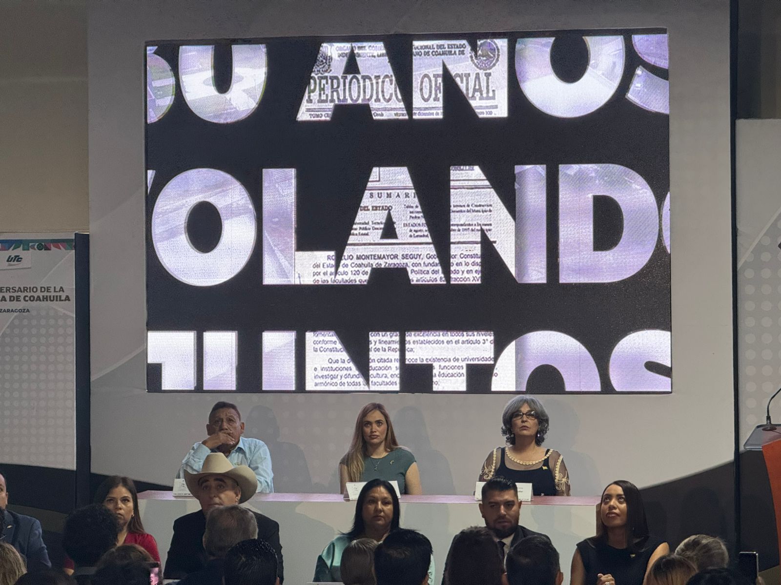 Rinden homenaje a Universidad Tecnológica de Coahuila por su 30 aniversario