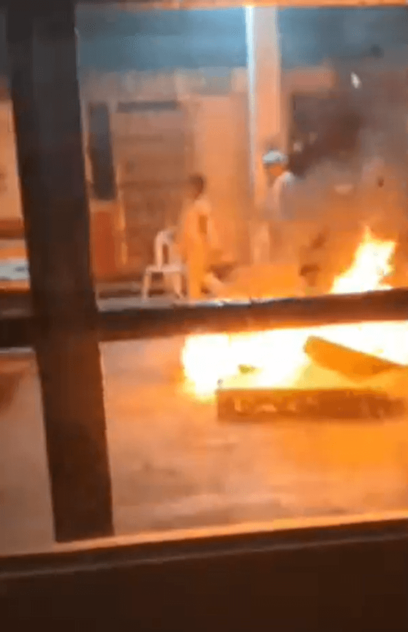 Tras jornada electoral: queman palacio municipal en Veracruz