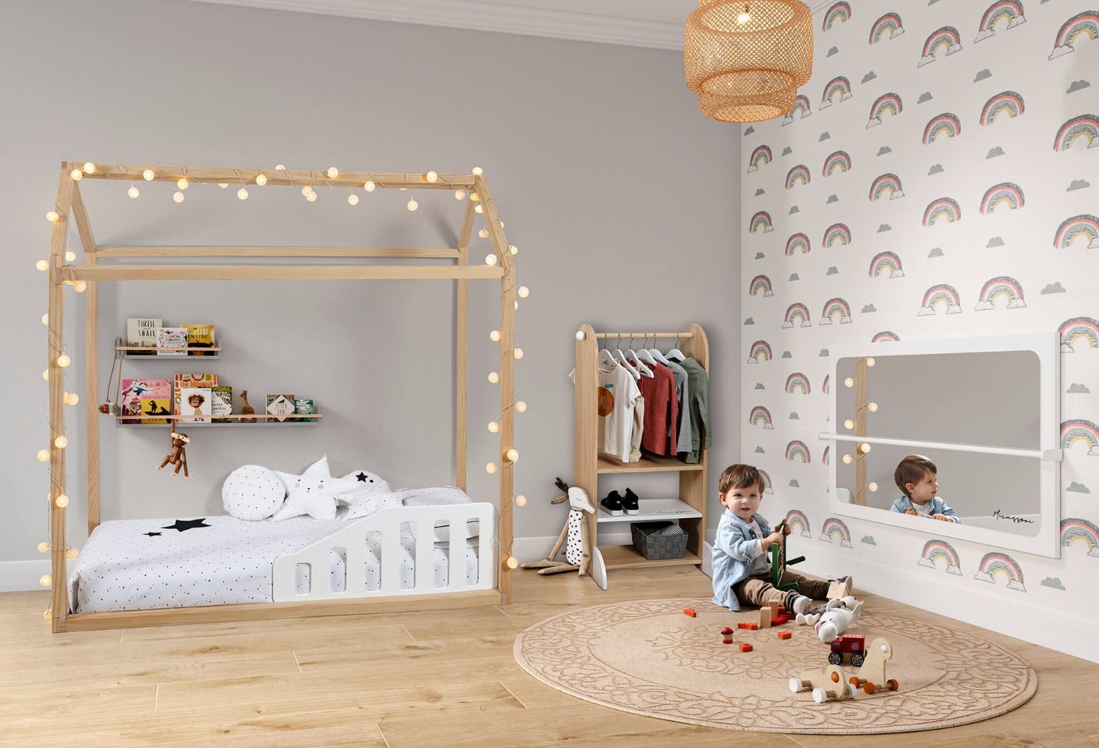 Una habitación que ‘crece’ con el niño: diseño para cada etapa