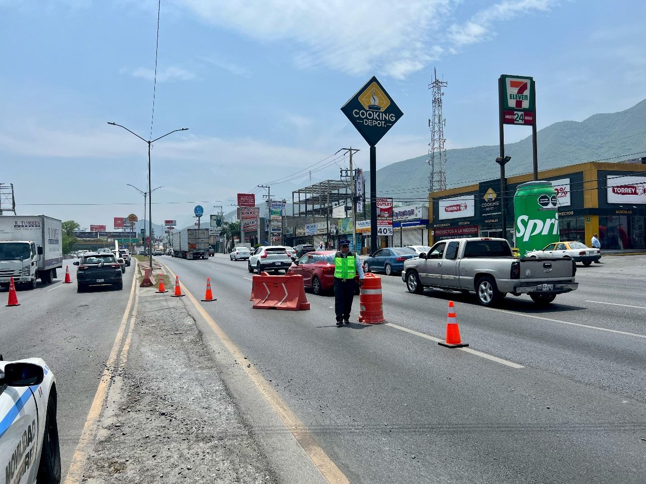carretera nacional-carril