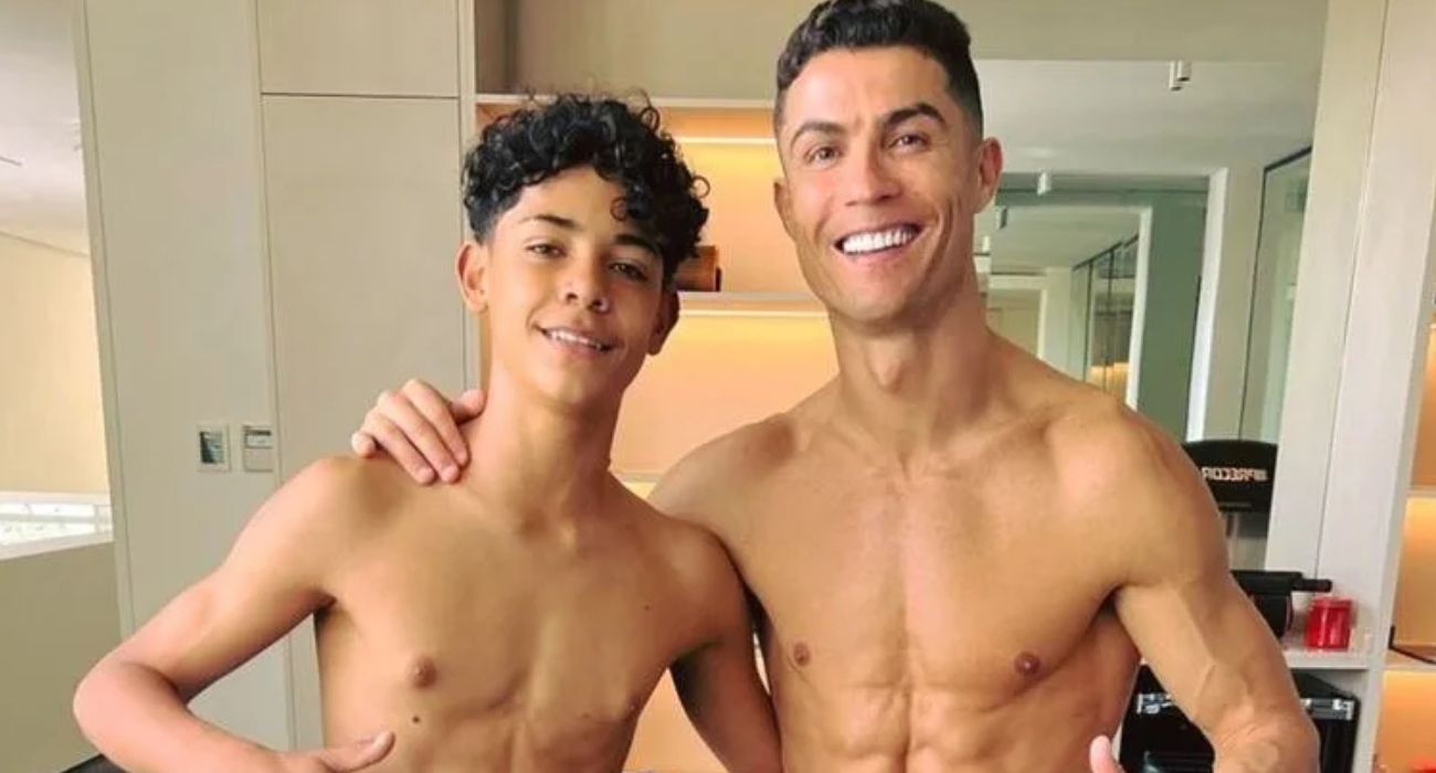 cristiano e hijo mayor