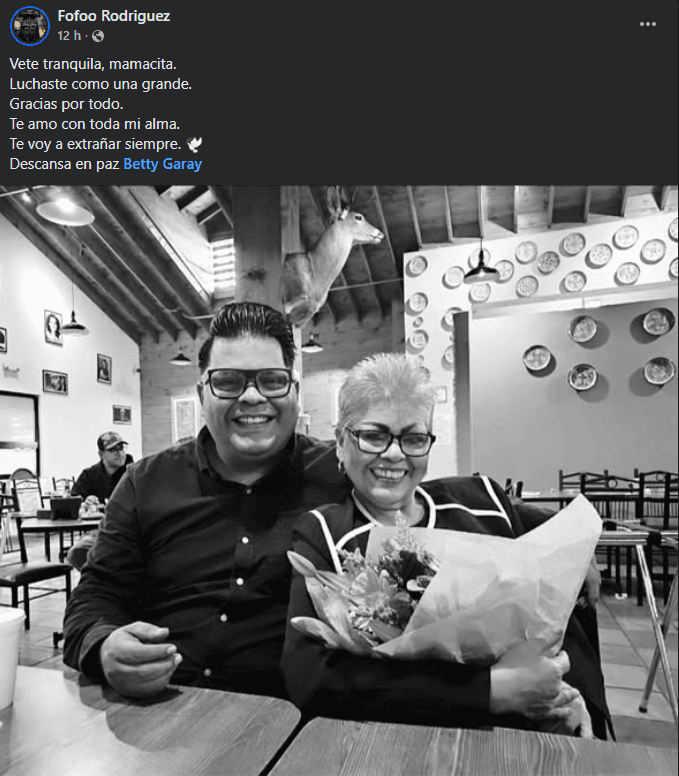 hijo de betty garay mensaje redes sociales fofo.PNG