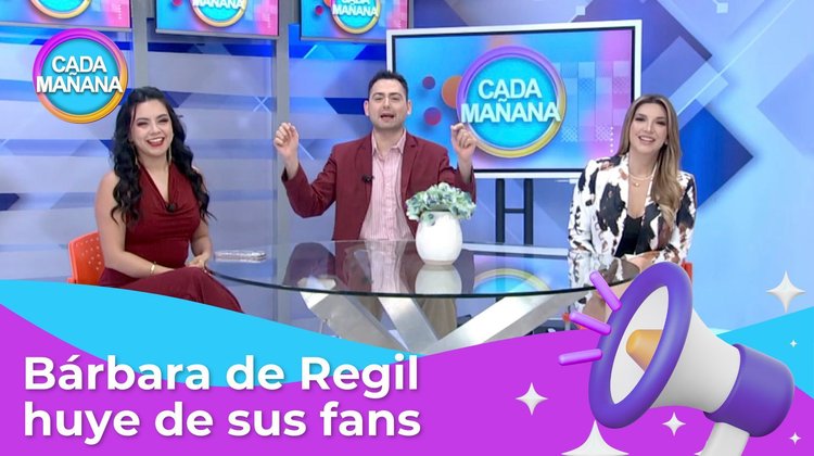 Chisma, chisma - Bárbara de Regil huye de sus fans | CADA MAÑANA