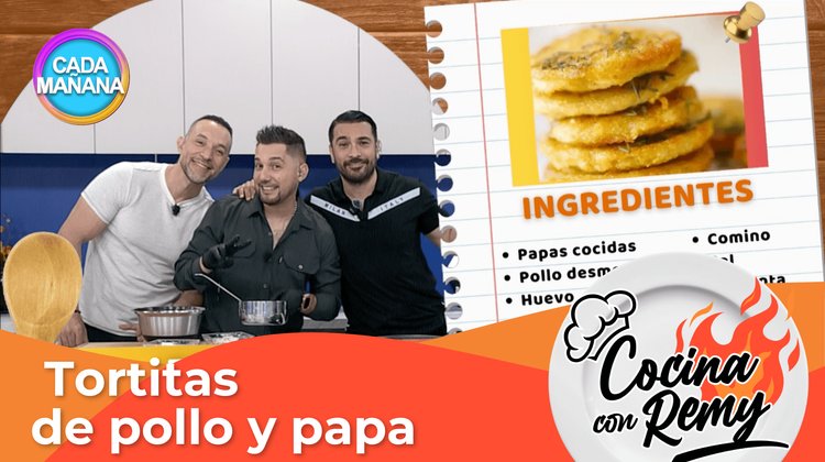 Cocina con Remy: Tortitas de pollo y papa | Cada Mañana