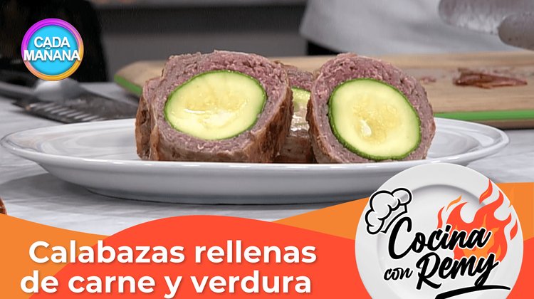 Cocina con Remy: Calabazas rellenas de carne y verdura | Cada Mañana