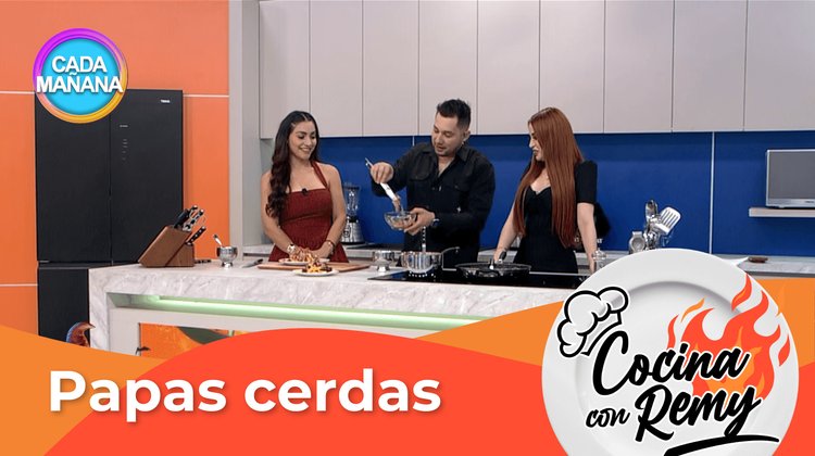Cocina con Remy: Papas cerdas | Cada Mañana
