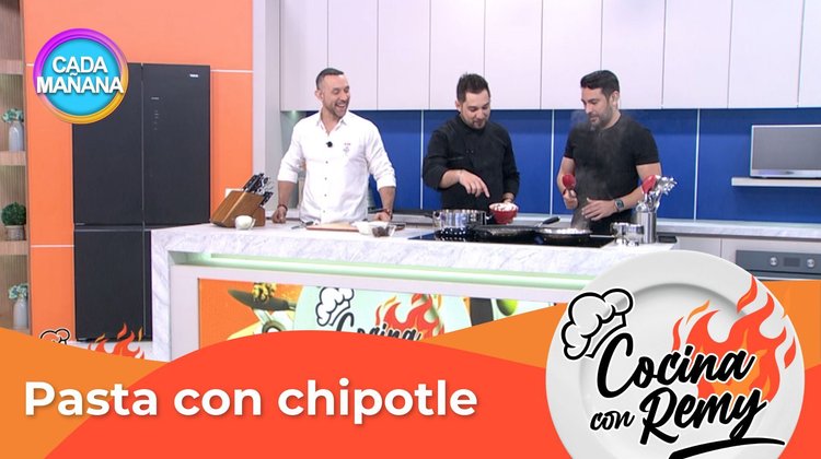 Cocina con Remy Fettuccine al chipotle