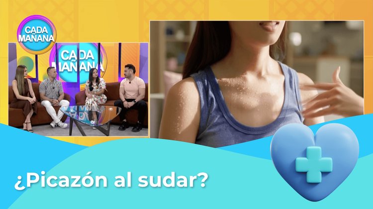 ¿Picazón al sudar?