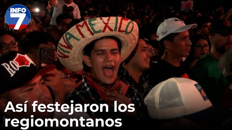 Regios festejan con entusiasmo el Grito de Independencia 2025 | INFO7