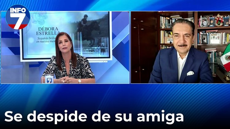 Jorge Zarza dice "adiós" a su amiga Débora Estrella | INFO7