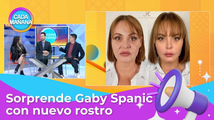 Chisma, chisma - Gaby Spanic sorprende con rostro de veinteañera | CADA MAÑANA